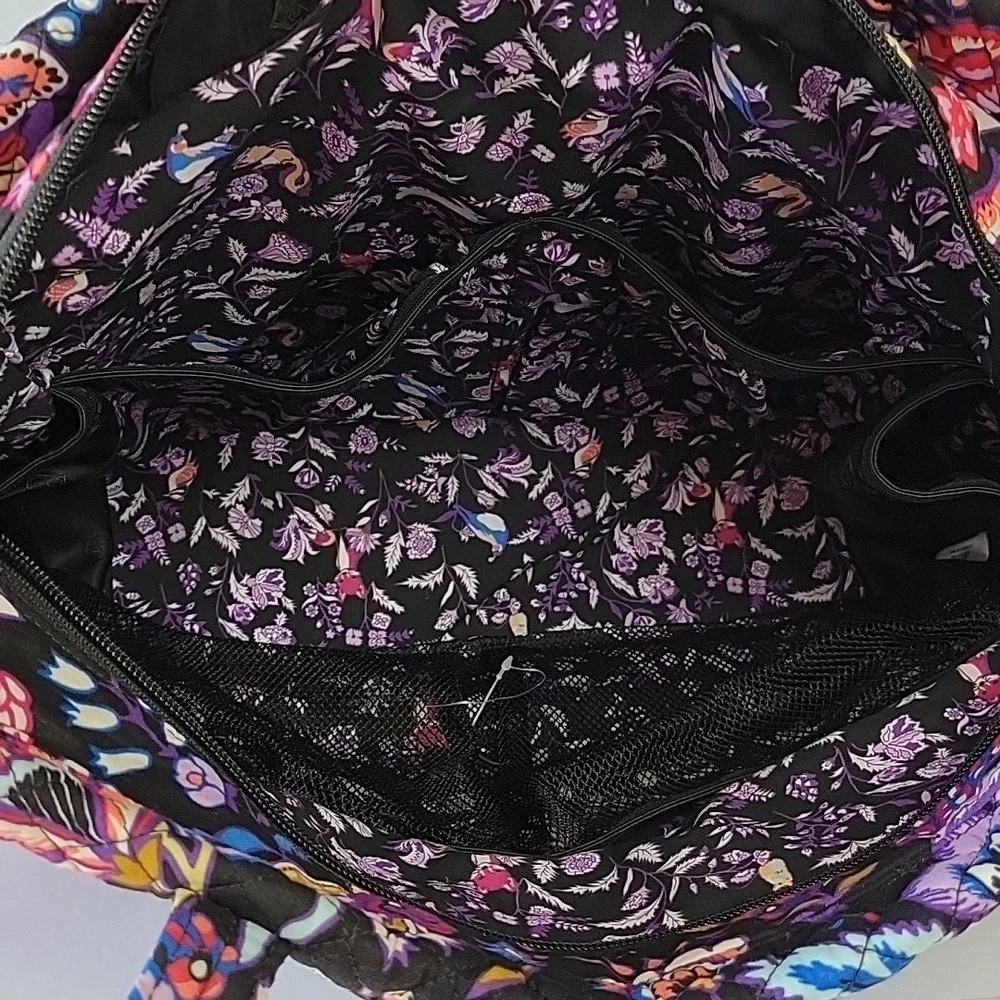 Vera Bradley Iconic Ultimate Convertible Baby Bag in Foxwood Print